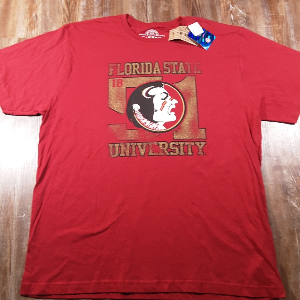 NWT FSU Florida State Seminoles E-Five Officially Licensed Collegiate XXL